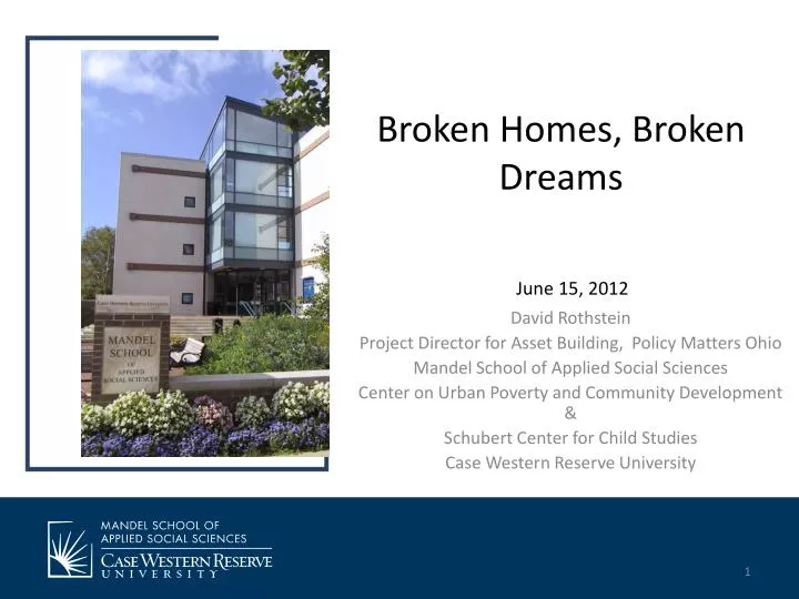 broken homes broken dreams