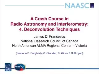 A Crash Course in Radio Astronomy and Interferometry : 4. Deconvolution Techniques