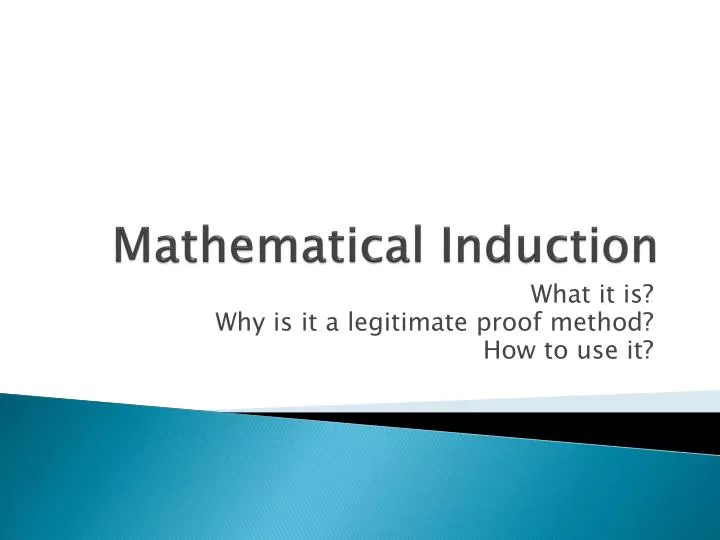 mathematical induction