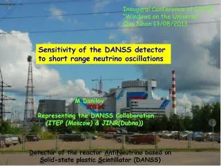 D etector of the reactor A nti N eutrino based on S olid-state plastic S cintillator (DANSS)