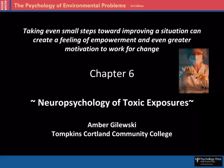 neuropsychology of toxic exposures amber gilewski tompkins cortland community college