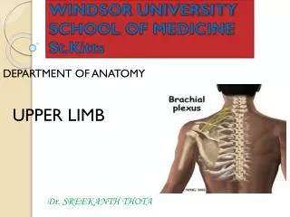 WINDSOR UNIVERSITY SCHOOL OF MEDICINE St.Kitts