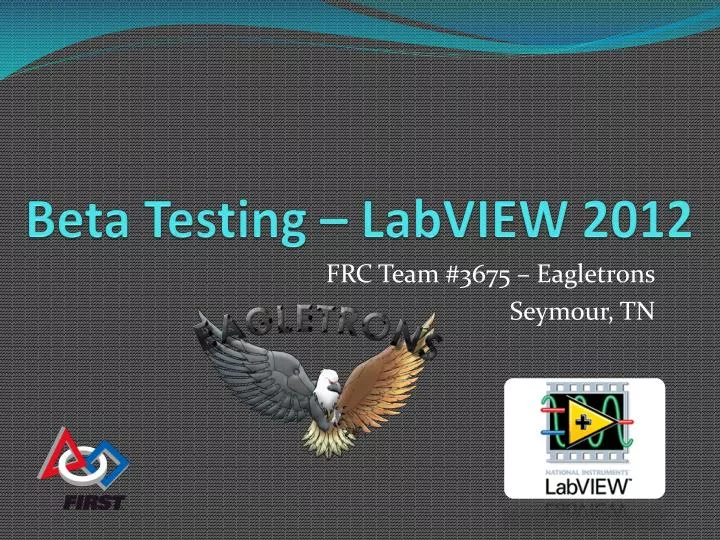 beta testing labview 2012