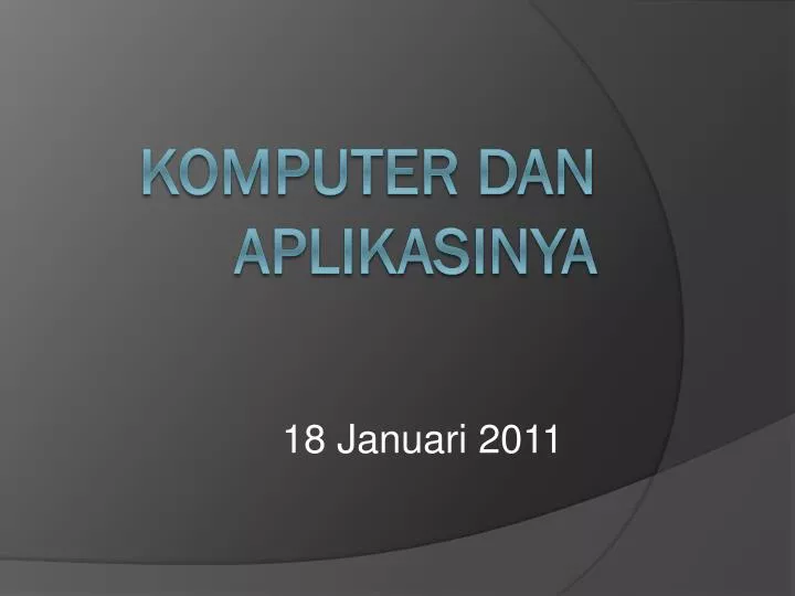 1 8 januari 201 1