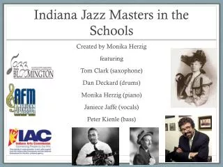Indiana Jazz Masters in the Schools