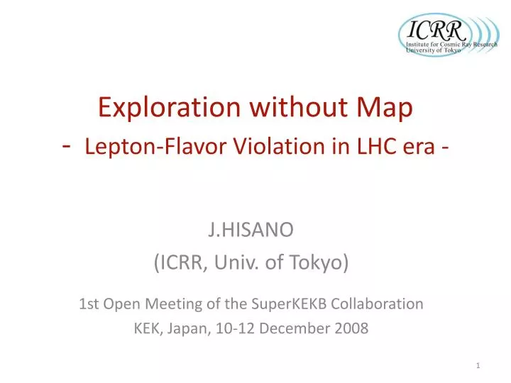 exploration without map lepton flavor violation in lhc era
