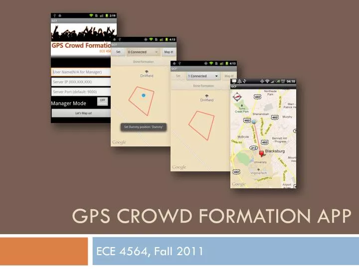 gps crowd formation app