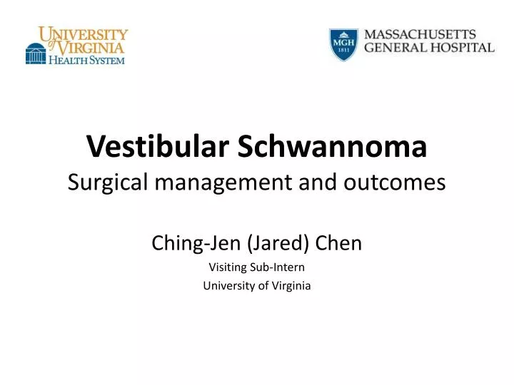 vestibular schwannoma surgical management and outcomes