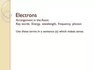 Electrons