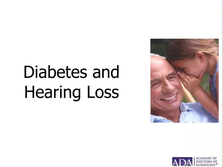 diabetes and hearing loss