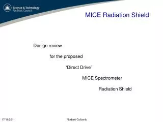 MICE Radiation Shield