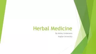 Herbal Medicine