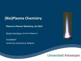 (Bio)Plasma Chemistry