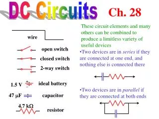 DC Circuits