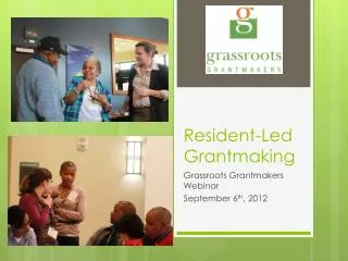 Resident-Led Grantmaking