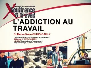 l addiction au travail