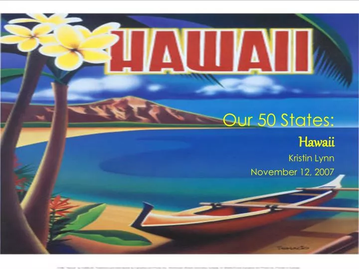 our 50 states hawaii