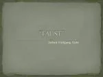 “FAUST” - slide 1