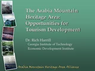 The Arabia Mountain Heritage Area: Opportunities for Tourism Development