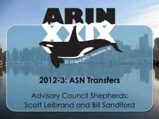 2012-3: ASN Transfers