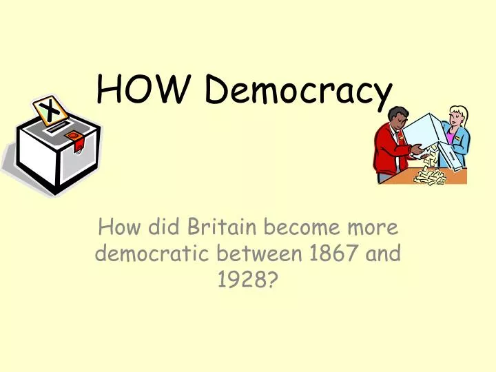 how democracy