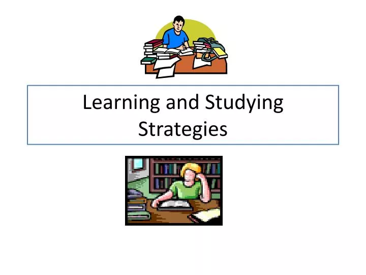 learning and studying strategies