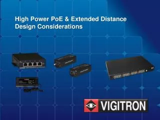 High Power PoE &amp; Extended Distance Design Considerations