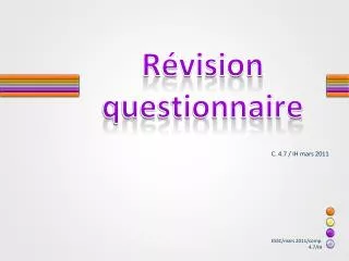 r vision questionnaire