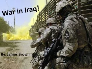 War in Iraq!