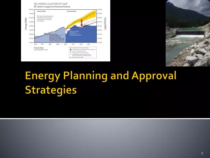 energy planning and approval strategies