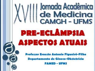 pre ecl mpsia aspectos atuais