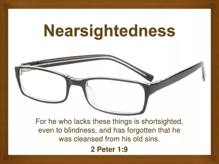 nearsightedness