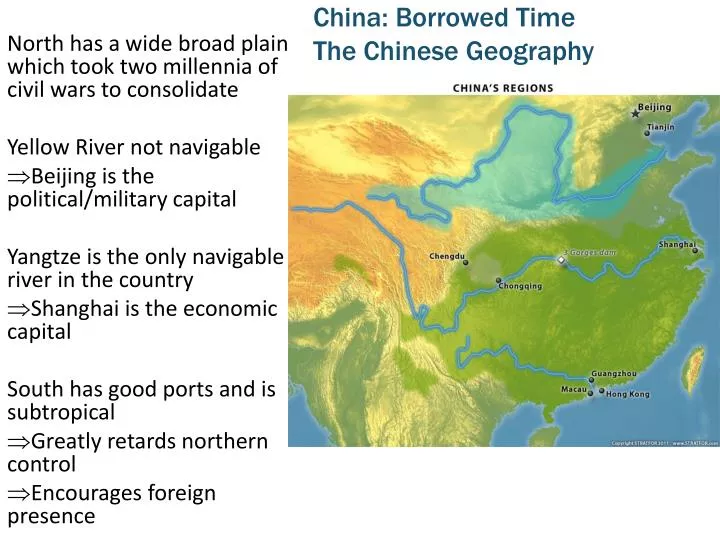 china borrowed time the chinese geography