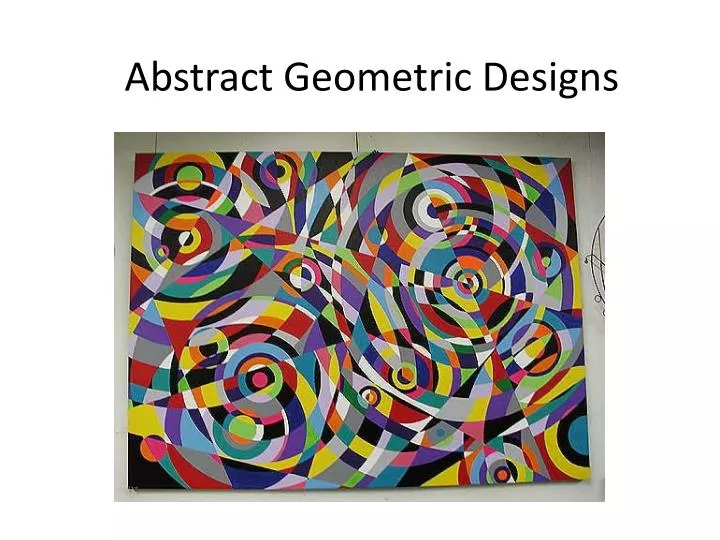 abstract geometric designs