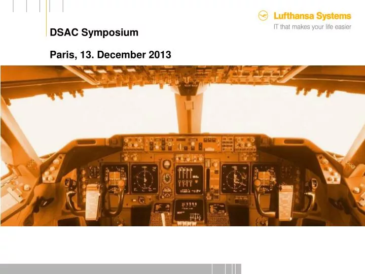 dsac symposium paris 13 december 2013