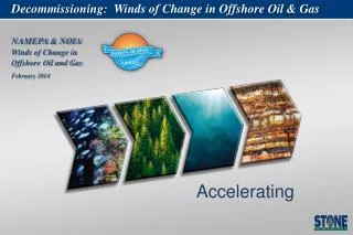 Decommissioning : Winds of Change in Offshore Oil &amp; Gas