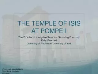 the temple of isis at pompeii