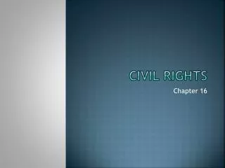 Civil Rights