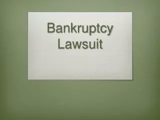 After Filing A Chapter 7 Bankruptcy In New York?