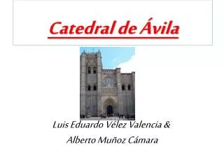 catedral de vila