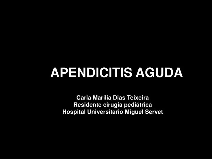 apendicitis aguda
