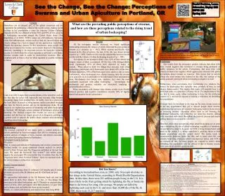 See the Change, Bee the Change: Perceptions of Swarms and Urban Apiculture in Portland, OR