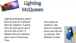 Lighting McQueen