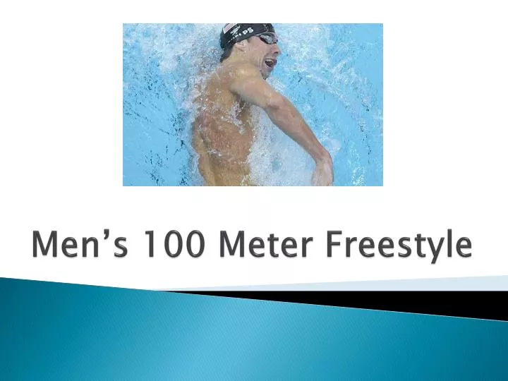 men s 100 meter freestyle