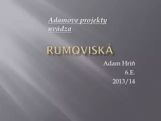 rumovisk
