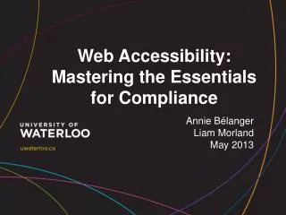 Web Accessibility: Mastering the Essentials for Compliance