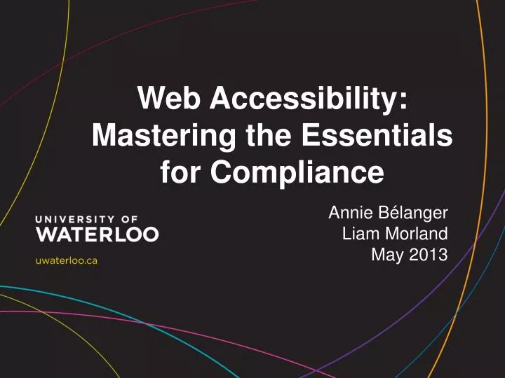 web accessibility mastering the essentials for compliance