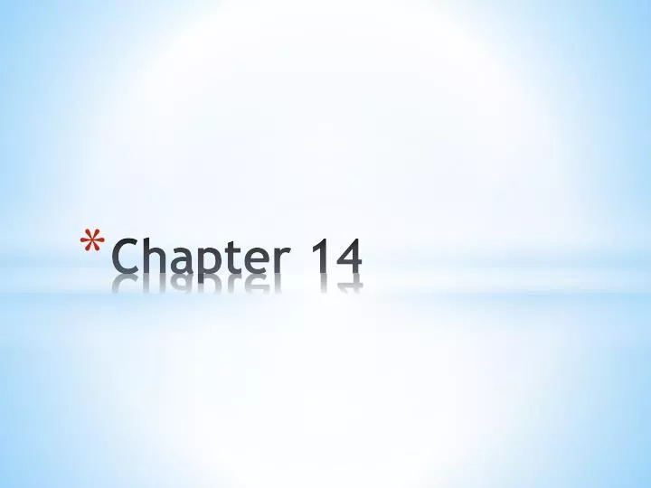 chapter 14