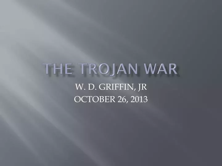 the trojan war