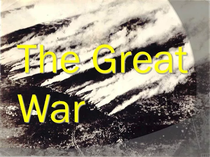 the great war